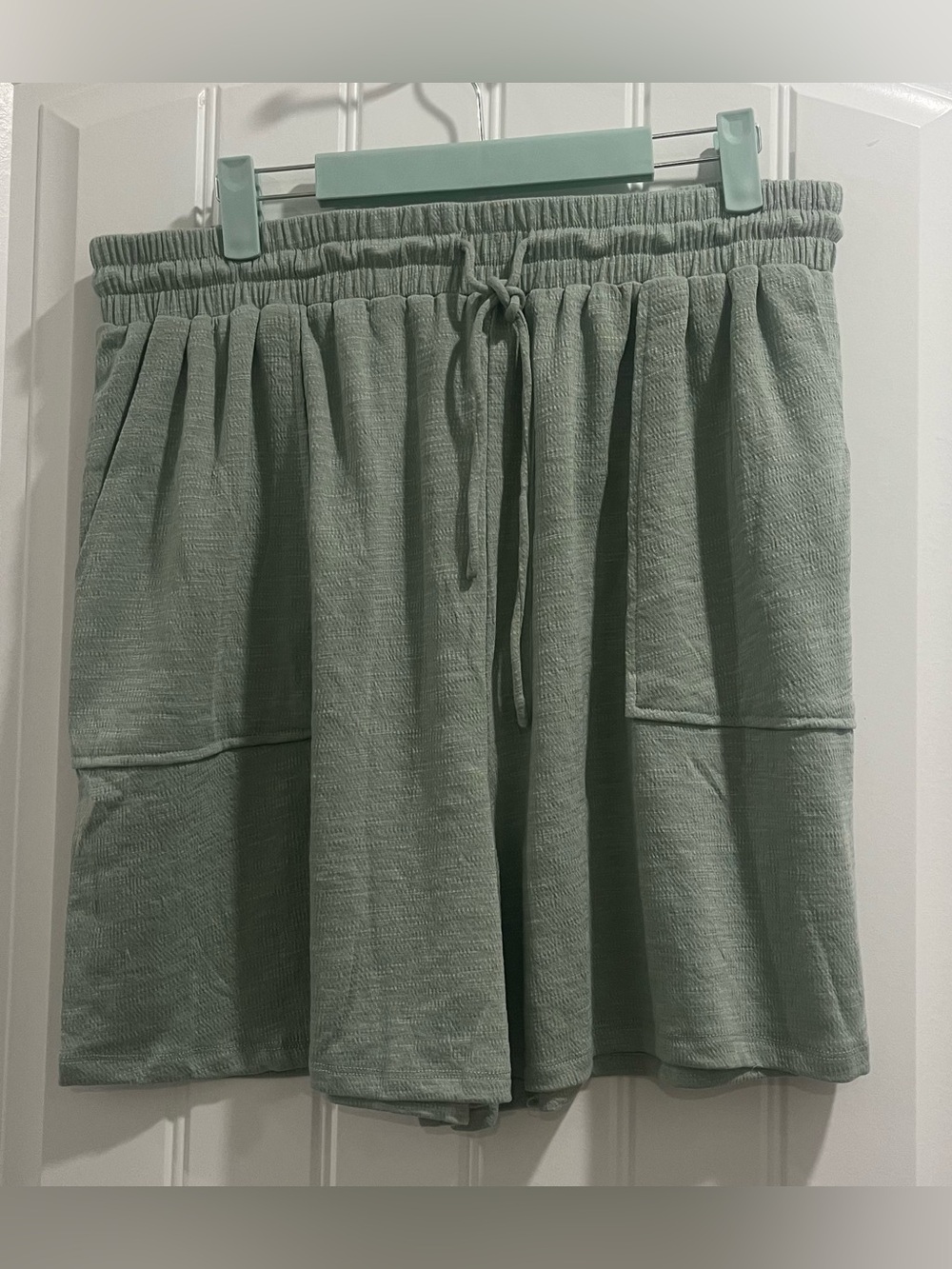 New With Tags!! Light Sage Green Drawstring Lounge Shorts